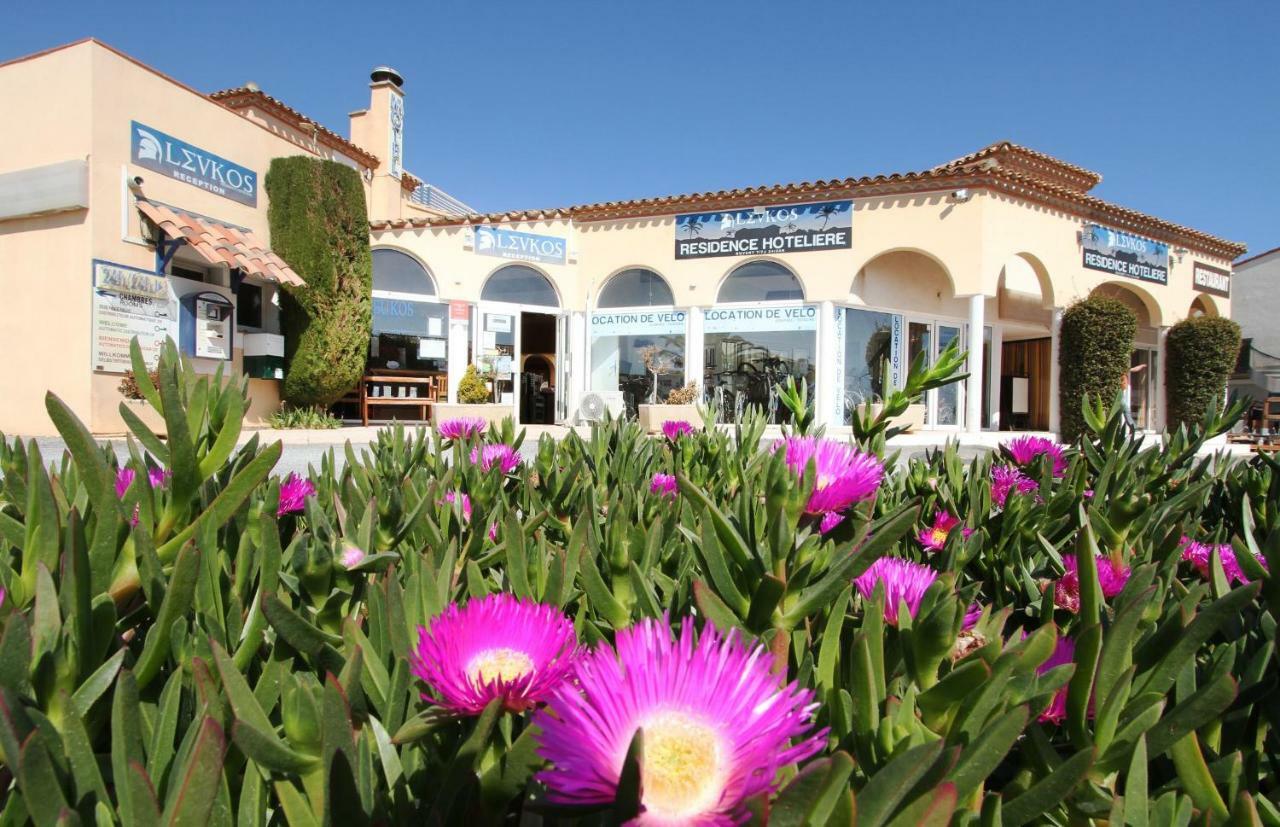 Hotel Le Leukos Leucate Eksteriør billede